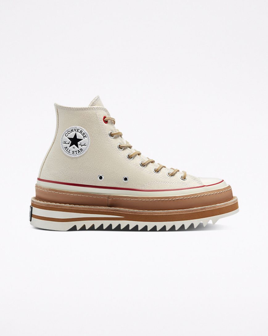 Tenis Converse Chuck 70 Trek Cano Alto Feminino Bege | PT F0T7835